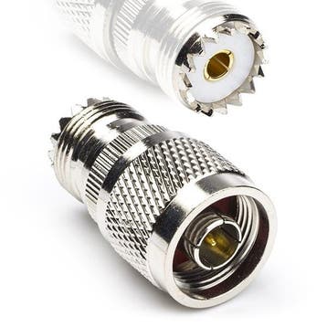 N-plug - UHF (PL259) adapter - Nedis, Verzenden, Nieuw