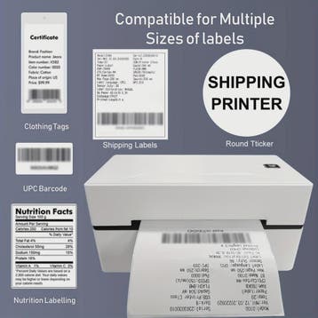 Marklife D100 Thermische Labelprinter: Print Verzending, Bar, Verzenden, Nieuw