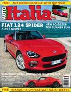 2016 AUTO ITALIA MAGAZINE 246 ENGELS, Nieuw, Author