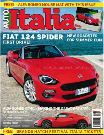 2016 AUTO ITALIA MAGAZINE 246 ENGELS, Nieuw, Author