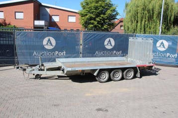 Veiling: Machinetransporter Temared 3500kg 2022, Overige kleuren, Overige brandstoffen, Aanhangers en Opleggers, BTW verrekenbaar
