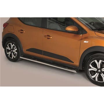 Side Bars | geschikt voor Dacia | Sandero Stepway 21- 5d hat, Auto diversen, Verzenden