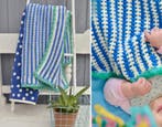 Haakpatroon byClaire Strependeken Blauw-Wit, Hobby en Vrije tijd, Breien en Haken, Ophalen of Verzenden, Nieuw, Breien of Haken