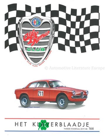 2019 ALFA ROMEO CLUB HET KLAVERBLAADJE 166 NEDERLANDS, Nieuw, Alfa Romeo, Author