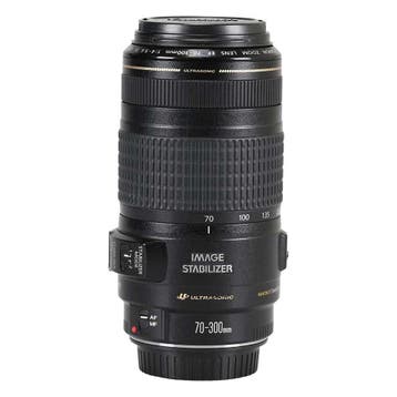 Canon EF 70-300mm f/4-5.6 IS USM met garantie, Gebruikt, Canon, Canon EF, Telelens