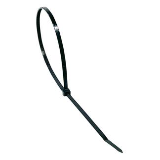 Tie wrap | BLACK+DECKER | 119 x 2.5 mm (100 stuks, Zwart), Verzenden, Nieuw