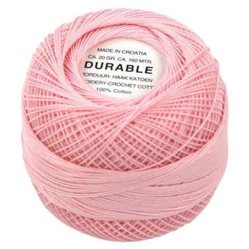 Durable Borduur- en Haakkatoen – 100% Katoen – 20g / 160m, Verzenden, Nieuw