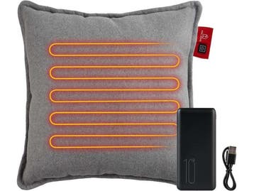 Feel Home - Verwarmend Kussen - 10000mAh Powerbank - Grijs, Verzenden, Nieuw