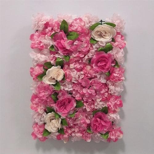 Flowerwall 40x60 cm D Pink Champagne Roos Hortensia, Hobby en Vrije tijd, Knutselen, Nieuw, Ophalen of Verzenden