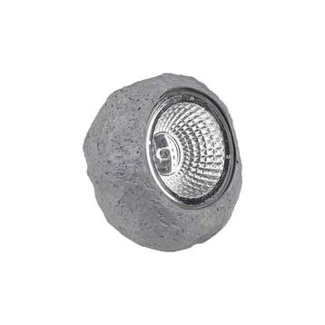 Solar tuin decoratielamp - 9cm - Koud wit - Schemersensor, Ophalen of Verzenden, Nieuw