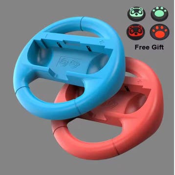Set van 2 Racing Stuurwielen Joy-Con Ergonomische Grip, Spelcomputers en Games, Verzenden, Nieuw