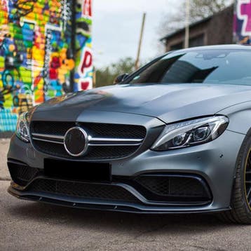 voorspoiler Spoilerlip Spoiler geschikt voor Mercedes W205