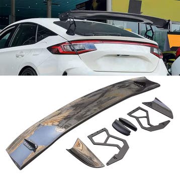 CarbonWorks Spoiler Spoon Style Carbon Honda Civic, Honda, Achterklep, Nieuw, Ophalen of Verzenden