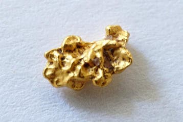 Goud , Pépites de Mauritanie 0,218 gram- 0.22 g - (1), Verzamelen