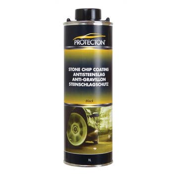 Protecton Protecton antisteenslag 1 liter, zwart, Verzenden, Nieuw