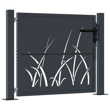 Stalen Tuinhek Poort 105x105 | Laatste Stuk!, Tuin en Terras, Met poort, Ophalen of Verzenden, Zo goed als nieuw, Tuinhek