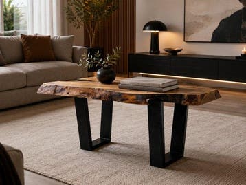 I TRUCIOLI del BARRI - Live Edge - Middentafel -