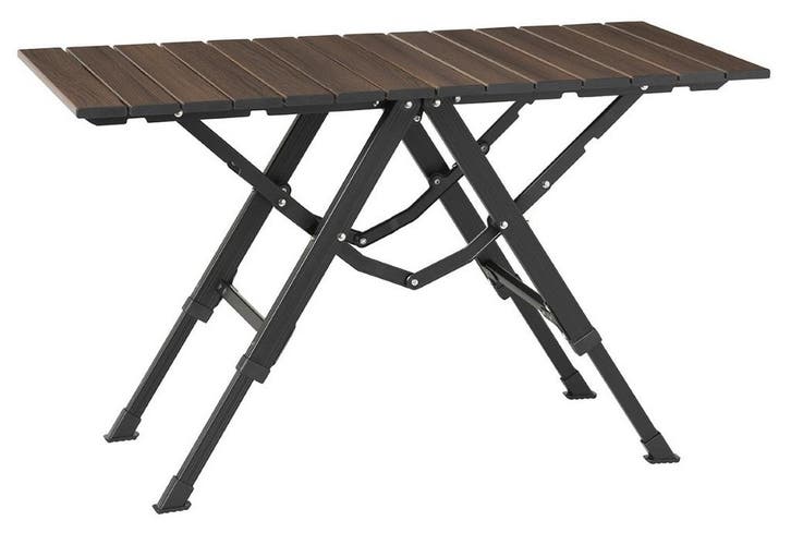 DEFA One Action Table Wenge Small - 81x40x60cm (Defa Tafels), Caravans en Kamperen, Kampeeraccessoires, Nieuw, Ophalen of Verzenden