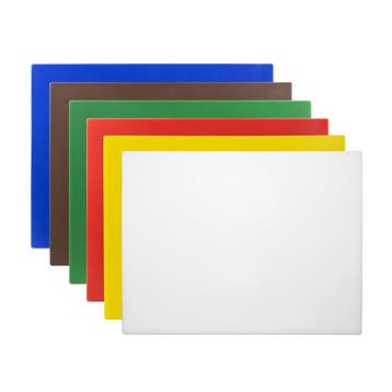 Kunststof snijplanken | 6-set | Kunststof | 600 x 450 x 1..., Verzenden