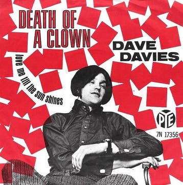 vinyl single 7 inch - Dave Davies - Death Of A Clown, Verzenden, Zo goed als nieuw, 7 inch, Pop