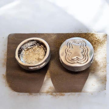 2 x Metalen leerschuiver beer, antiek zilver kleur, 16 x..., Ophalen of Verzenden, Nieuw, Overige typen