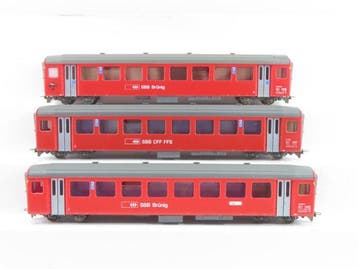 Bemo H0m - 3271 433/3271 431/3271 422 - Modeltrein, Nieuw