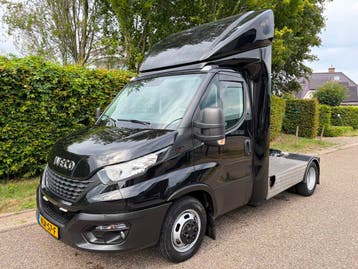 Iveco Daily 40C18 BE TREKKER , 345 wb , luchtgeveerd ,, Gebruikt, Euro 6, Iveco, Zwart