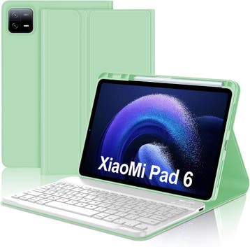 Xiaomi Pad 6 Pro Keyboard Case | Lichtgroen | Tweedekansje, Ophalen of Verzenden, Zo goed als nieuw