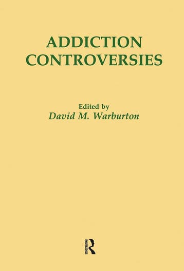 Addiction Controversies - David M. Warburton - 9783718652334, Boeken, Verzenden, Nieuw