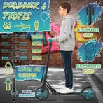 Kinderstep - 2 wielen - Kinder step - Verstelbaar - Turquois, Fietsen en Brommers, Steps, Verzenden, Zo goed als nieuw