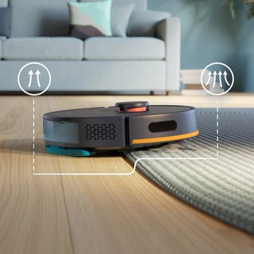 PHILIPS Robotstofzuiger met dweilfunctie XU2000/10 -, Ophalen of Verzenden, Zo goed als nieuw