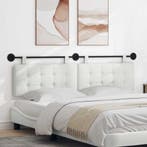 vidaXL Hangend hoofdbord Nep Leer, Verzenden, Nieuw, Wit, Overige materialen