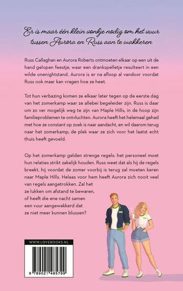 Vuurzee / Maple Hills / 2 9789021485799 Hannah Grace, Boeken, Verzenden, Zo goed als nieuw, Hannah Grace