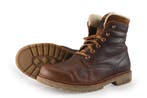 Panama Jack Veterboots in maat 44 Cognac, Overige kleuren, Verzenden, Boots, Zo goed als nieuw