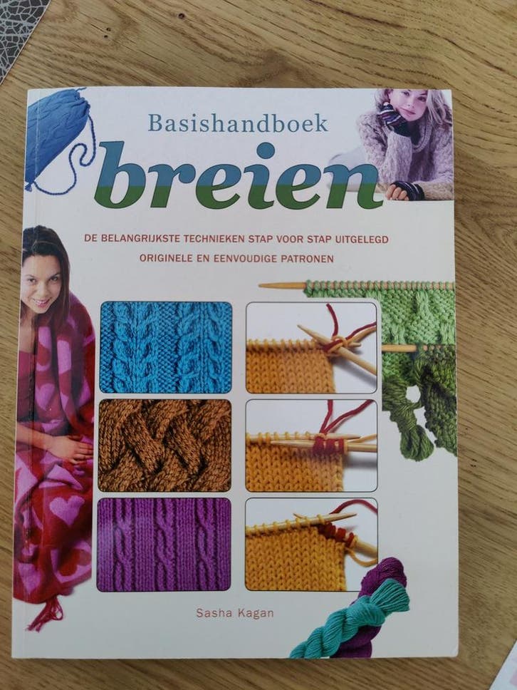 Basishandboek breien - Sandra Kagan 8711197167996, Boeken, Overige Boeken, Gelezen, Verzenden