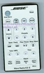 Afstandsbediening Bose wave music system ll, Ophalen of Verzenden, Nieuw, Origineel