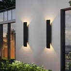 UniLights Waterdichte LED Buitenlamp - Tuin Wandlamp Zwart, Verzenden, Nieuw