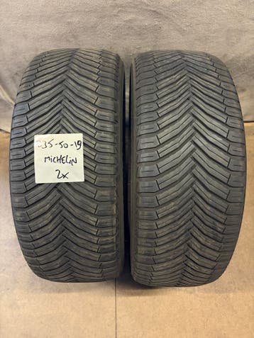 2x Michelin CrossClimate 2 SUV 235/50 R19 VOL All Season, Auto-onderdelen, Banden en Velgen, Gebruikt, 235 mm, All Season, Band(en)