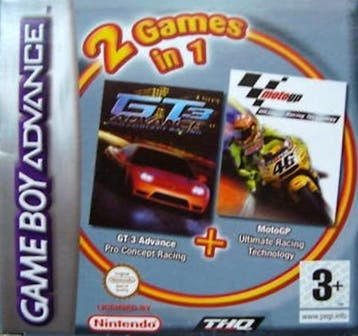 2 Games in 1 GT Advance 3 Pro Concept Racing + MotoGP - G..., Spelcomputers en Games, Ophalen of Verzenden, Zo goed als nieuw