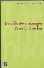 De effectieve manager 9789052615752 P.F. Drucker, Verzenden, Zo goed als nieuw, P.F. Drucker