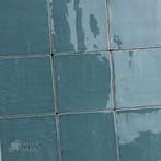 Oud Makkum blauwe handvorm tegels 13x13 cm, Verzenden, Nieuw