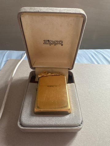 Zippo - Aansteker - Verguld, Nieuw