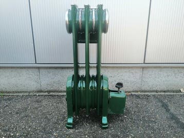 Kachel - Metaal - Vulkan gas radiator from the 1950s-60s