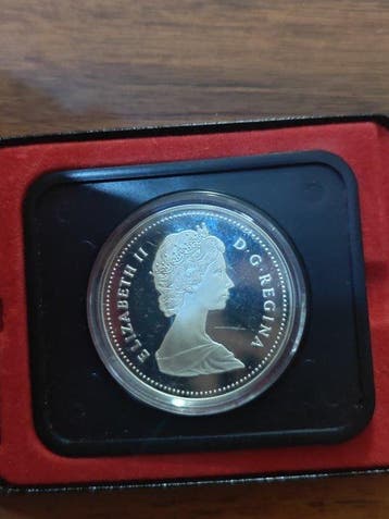 Canada. Elizabeth II. 1 Dollar 1986 (Zonder minimumprijs)