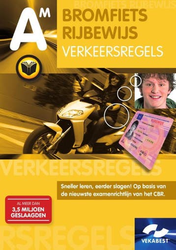 Bromfiets rijbewijs Verkeersregels 9789067992053, Zo goed als nieuw