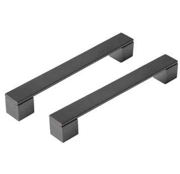Differnz meubelgreep Tilburg 160 mm gunmetal 2 stuks, Verzenden, Nieuw