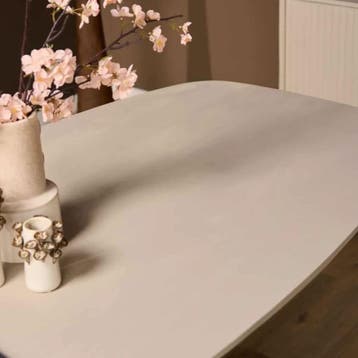 Eettafel Madison Sand | 280 cm | Deens Ovaal | Starfurn, Ophalen of Verzenden, Nieuw