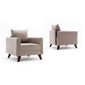 Asir 825BLC1506 fauteuil creme NIEUW van €299 voor €199, Ophalen of Verzenden, Nieuw