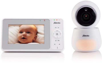 Alecto Babyfoon met Camera - DVM2043 - 4.3 inch Scherm - Op, Verzenden, Zo goed als nieuw