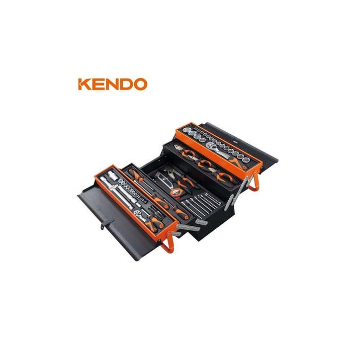 Kendo 88-delige gereedschapskoffer, Doe-het-zelf en Verbouw, Gereedschap | Handgereedschap, Nieuw, Verzenden